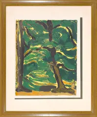 Trees by Virgilio Guidi, lithography e.g. pa, offered Jul 2026