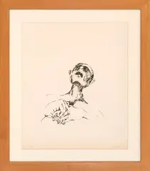 We are not the last by Zoran Mušič, lithography e.g. ea, offered Jul 2026