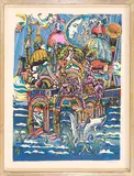 Carlo Hollesch, San Marco, 1972, screen printing ex.