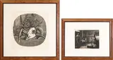 Lino Bianchi Barriviera, Ram's Skull and Pine Cones 1945 - Interior (1960s), lot of