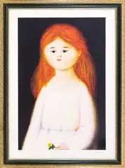 Antonio Bueno, Girl, screen printing e.g. pda