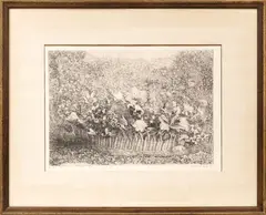 Giovanni Barbisan, Spring, 1975, etching ex. V/X