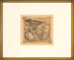Giovanni Barbisan, Shells, 1935, etching e.g. pda
