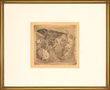 Giovanni Barbisan, Shells, 1935, etching e.g. pda