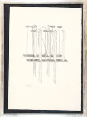 Fausto Melotti, Project, etching ex.