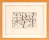 Massimo Campigli, Lyrics by Sappho, 1944, lithography ex.