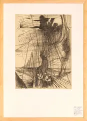 Giuseppe Zigaina, Vineyard, etching ex.