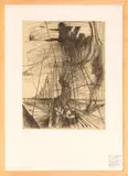 Giuseppe Zigaina, Vineyard, etching ex.