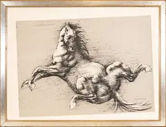 Francesco Messina, Horse, lithography ex.