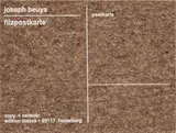 Filzpostkarte by Joseph Beuys, open edition felt postcard, offered Jul 2026