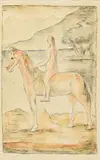 Carlo Carrà, Figura a cavallo
