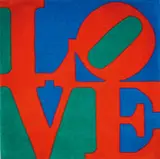 Robert Indiana, Classic - Love, 2007, multiplo in lana cotta lavorata a mano es.