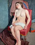 Leone Minassian, Nudo, 1935, oil on canvas