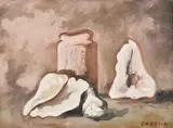 Felice Carena, Natura morta, oil on canvas