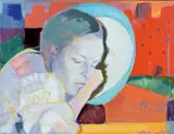 Ugo Attardi, Si specchia la luna