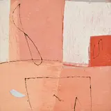 Tommaso Cascella, Impossibile è sempre la rosa, 2001, mixed media on panel