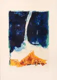 Senza titolo by Mario Schifano, enamel and grafite on canvas, offered Jul 2024