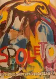 Manifesto offset originale a colori. Festival di Spoleto Giugno - Luglio 1974 by Willem de Kooning, offered Jul 2024