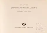 Ugo Attardi, Questo matto mondo assassino, 1968, Libro d'artista contente tre acqueforti a tre colori