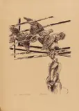 Valeriano Trubbiani, Studio per Lo stormo organizzato, 1967