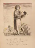 Roberto Barni, Manifesto Galleria La Salita 8 aprile 1981 Roma