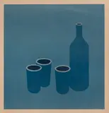 Patrick Caulfield, Bottle and Cuos. Poster realizzato in occasione della personale dell'artista presso Studio Marconi nel [..]