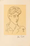 Testa di giovane by Jean Cocteau, Es 40/200, offered Jul 2024
