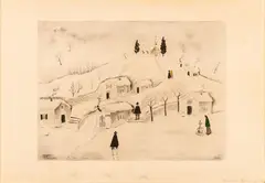 Uomini nella neve by Umberto Buscioni, offered Jul 2024