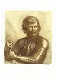 Francesco Bartolozzi, Guerriero in armatura