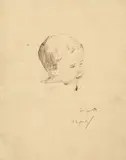 Giacomo Favretto, Testa di infante