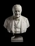 Ercole Villa, Busto virile in marmo bianco