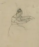 Angelo Morbelli, Giovane donna