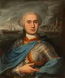 Pompeo Batoni, Ritratto del comandante di galere Giovanni Ferretti in armatura
