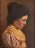 Carlo Brancaccio, Ritratto di giovane donna