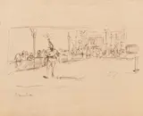 Domenico Morelli, Il cantastorie, 1884