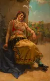 Vincenzo Volpe, Suonatrice di tamburello ebbra