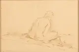 Domenico Morelli, Prefica di spalle, 1897