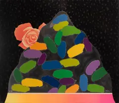 La rosa by Concetto Pozzati, Esemplare, offered Feb 2022