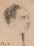 Piero Marussig, Ritratto maschile