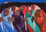 Saverio Terruso, Donne in processione
