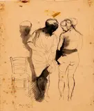 Franco Gentilini, Studio di figure