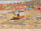 G. Levine, Senza titolo, 1974