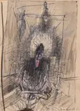 Gianfranco Ferroni, Autoritratto nello studio