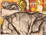 Uomo che legge il giornale by Renato Guttuso, offered Feb 2022