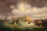 Palermo Castle by Consalvo Carelli, 1834, offered Jul 2026