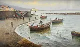 Attilio Pratella, Boats in port