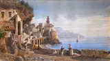 Giovanni Giordano Lanza, View of Atrani