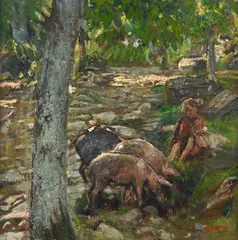 Cesare Ciani, The Swineherd