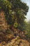 Landscape with peasants by Ruggero Focardi, offered Jul 2026