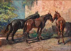 Horses by Ruggero Panerai, offered Jul 2026